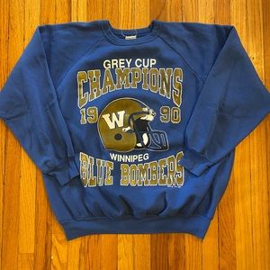 Vintage 1990 Grey Cup Crewneck